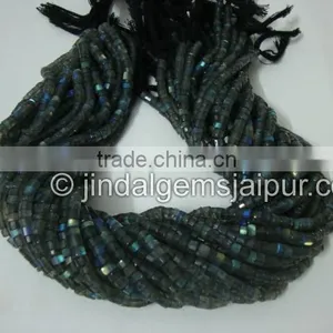 Wholesale Labradorite Faceted Tyre Beads thumbnail-1