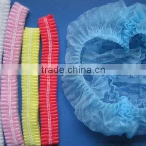 Disposable PP Nonwoven Doctor Surgical Bouffant Mob Cap CE ISO FDA thumbnail-1