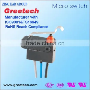 2015 40t85 Mini Waterproofed Micro Switch Zing Ear, Electrical Switches thumbnail-5