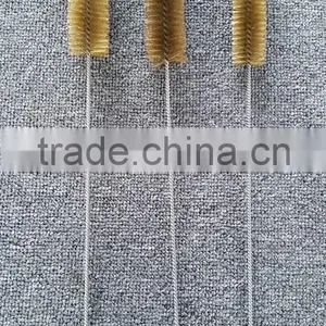 Twisted Handle Stainless Steel Wire Breech Plug Fire Channel Cleaning Brush thumbnail-3