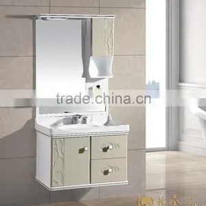 PVC Bathroom Cabinet With LED Bulbs (EAST-25125) thumbnail-1