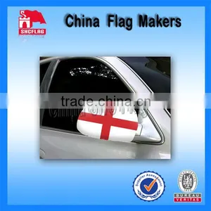 Hot Sell Custom Premium Car Mirror Cover Flag For Promotion thumbnail-1