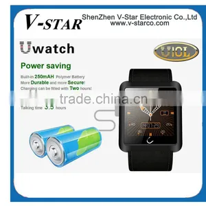 Bluetooth Smart Watch WristWatch U8 U Watch for Samsung S4/Note 2/Note 3 HTC LG Huawei Xiaomi Android Phone Smartphones 2015 Hot thumbnail-1