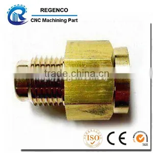 CNC Turned Part With Zinc and Nickel Finish, Made of Brass, Bronze and Aluminum Alloy thumbnail-1