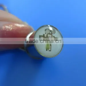 Normal Design Epoxy Logoed Led Dog Tags, Customized Electronic Pet Tags thumbnail-1