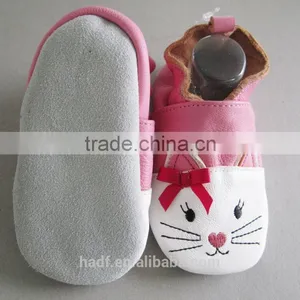 2016 Girl Boy Kids Sheep Leather Cat Design Baby Soft Shoes thumbnail-3