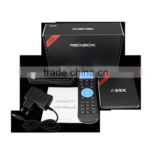 Best Selling Products New Smoothy Feeling tv Box A95X NEXBOX Android tv Box Amlogic S905 Android Smart tv Box From Visson thumbnail-5