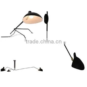 Black Study Manufacture Wholesale Electric Wall Lamp Modern Design Series RT B8505-1 thumbnail-6
