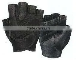 Leather Weight Lifting Gloves thumbnail-1