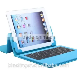 Detachable Leather Bluetooth Keyboard Case for 9.7"-11.1" Tablet PC thumbnail-1