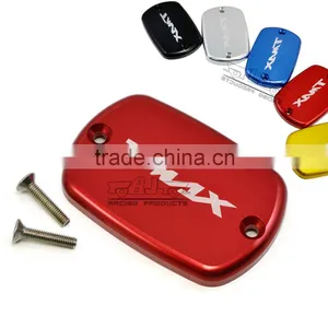 BJ-OC-006C New Arrival Red T-MAX 500 530 Motorcycle Front Brake Reservoir Fluid Cover Cap thumbnail-6