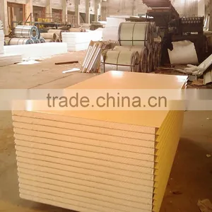 50mm Thickness 1150# Polystyrene Sandwich Panel for Wall thumbnail-1