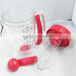 Plastic Measuring Cupcake Batter Dispenser With Mixer thumbnail-5