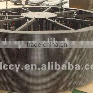 CCY/Creking Outdoor Felexible Curved Shape Xxx Video Led Display/special Shape Circle Xxx Led Display Xxx Photo hd thumbnail-5