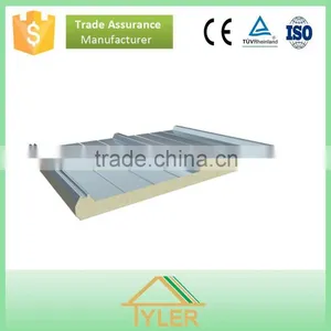 Color Coated Steel Sandwich Panel for Prefabricated Houses thumbnail-1