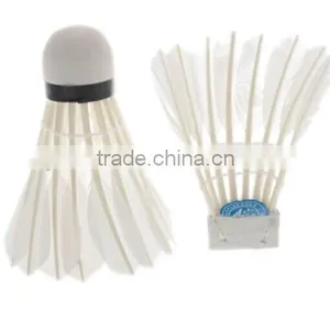 Good Quality Goose Feather Cheap Shuttlecock Badminton thumbnail-4