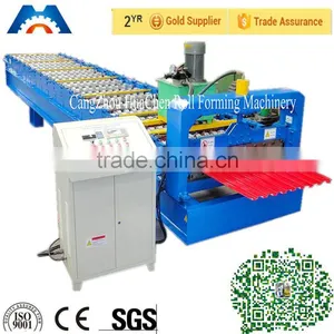 Garage Shop Steel Roller Shutter Door Roll Forming Machine thumbnail-1