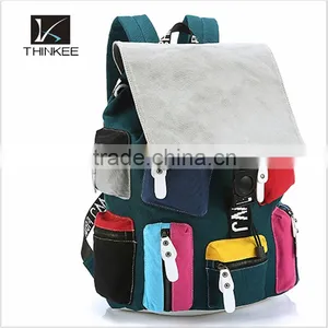 Fashion Design Canvas Sports Backpack/teenagers Fashion Sports Backpack Bag thumbnail-6