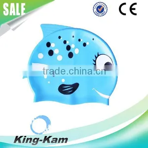 Sport Custom Silicone Waterproof Swimming Caps Funny Swimming Cap thumbnail-1