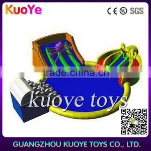 Commerical Inflatable Slide With Pool, Water Funcity Park Inflatable,inflatable Water Park for Rent thumbnail-1