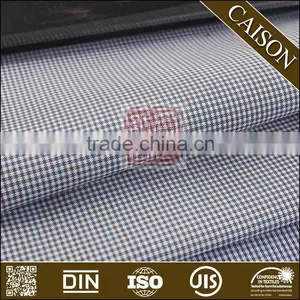 Best Selling Wrinkleproof White Houndstooth TR Fabric thumbnail-2