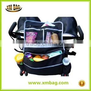 2016New 5-In-1 Insulated Baby Stroller Bag And Backseat Organizer Diaper Shoulder Bag Mommy Bag thumbnail-3