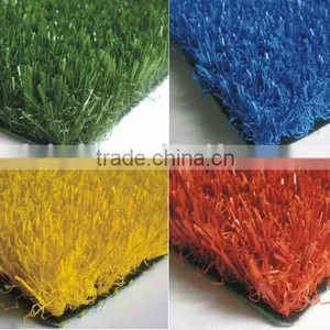 Natural Looking Curly+straight Monofilament Landscaping Artificial Turf 25mm-50mm thumbnail-1