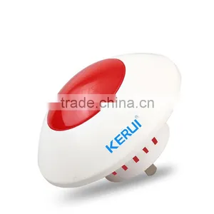 Wireless Flashing Indoor Flash Siren Strobe Siren for KERUI Alarm System Alarm Siren Burglar Siren thumbnail-1