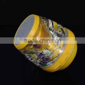 LED Light Customized 3D Floater Print Company LOGO Bluetooth Liquid Speaker thumbnail-2