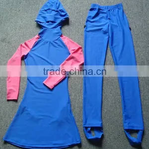 Girls Boutique Clothing Sets Muslim Swimwear for Children thumbnail-1