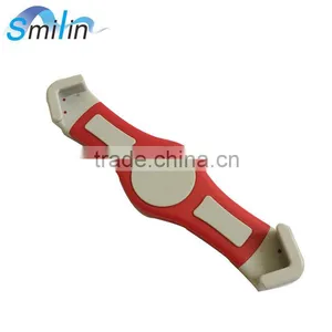 1/4"-20 Screw Retractable Tablet Stand Holder for IPad Mini 1 2 Air 2 4/7-11inch Tablet and GPS in Red Color thumbnail-1