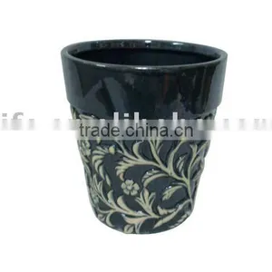 Ceramic Glazed Pot thumbnail-1