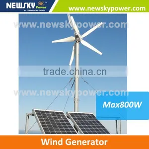 400w-1600w High Quality Wind Generator Wind Turbine Windmill thumbnail-1