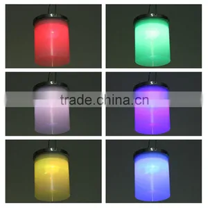 Waterproof Solar Power Hanging Cylinder Lanterns LED Landscape Path Yard Garden Outdoor Patio Holidays Decoration Light Lamp thumbnail-1