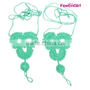 Latest Fancy Girls Slave Barefoot Sandals For Women thumbnail-2