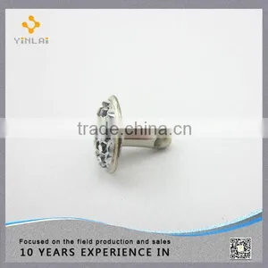 Fashion 10mm Clear Crystal Rivet For Shoes thumbnail-3
