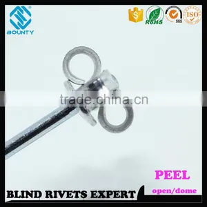 HIGH QUALITY OPEN END FACTORY TRUSS HEAD ALU/ST PEEL RIVETS thumbnail-5