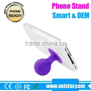 Cheapest Silicone Sucker Stand for Cell Phone /for Smart Phone/for Iphone thumbnail-2