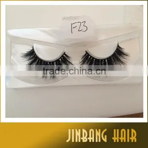 2016 New Premium 3D Mink Eyelash Extensions 100% Siberian Mink Fur Eyelash With Private Label Custom Packaging thumbnail-3