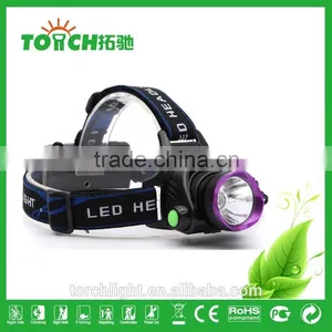 2000 Lumens 3 Modes LED Headlight Flashlight High Power Frontal Lantern Zoomable Head Light Torches Power By2* 18650 Headlamp thumbnail-5