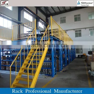 New Hot Sale Steel Structure Warehouse Multi-level Mezzanine Rack thumbnail-1