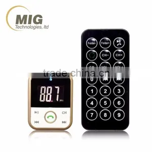 Car Kit Wireless Bluetooth FM Transmitter MP3 Player SD USB + Remote Handsfree thumbnail-6