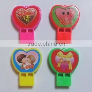 Plastic Heart Whistle / Novelty Toy / Promotional Items thumbnail-1