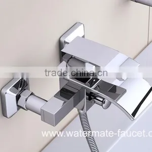 Brass Waterfall Bath Shower Faucet thumbnail-1