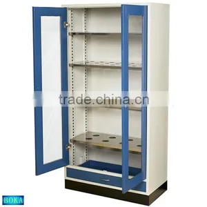 China Chemical Anti-acid Lab Storage Cabinet With Glass Door thumbnail-5