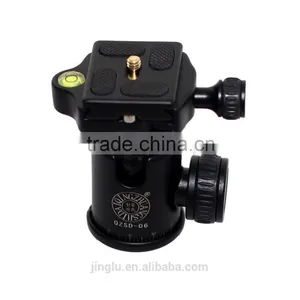 QZSD-06 Q-06 Q06 Aluminum Camera Tripod Ball Head Ballhead+Quick Release Plate P thumbnail-1