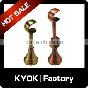 KYOK Cheap Metal Curtain Rod Bracket ,double Curtain Rod Bracket thumbnail-6