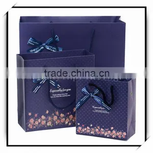Custom Luxury Paper Shopping Bag/ Wine Bag thumbnail-1
