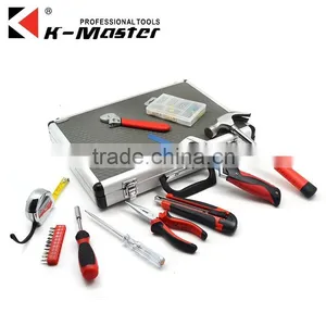 K-Mastet Factory Direct Sales 19 Pcs High Quality Household Tool Set Aluminum Alloy Tool Box thumbnail-2