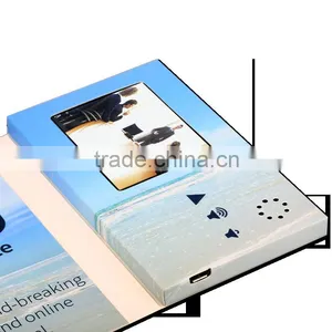Lcd Business Video Brochure 2.4" 320*240 128MB thumbnail-2